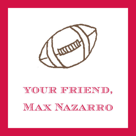 Football Gift Stickers